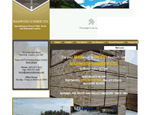 Tablet Screenshot of maxwood.com